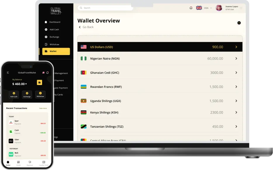 GTW App on multiple devices